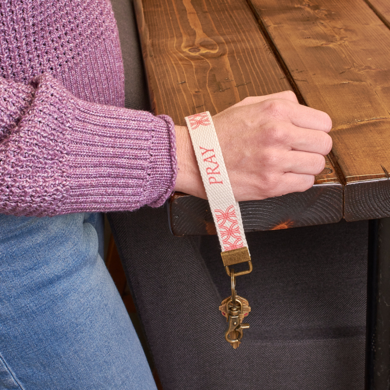 Key Chain Wristlet - A Simple Amen