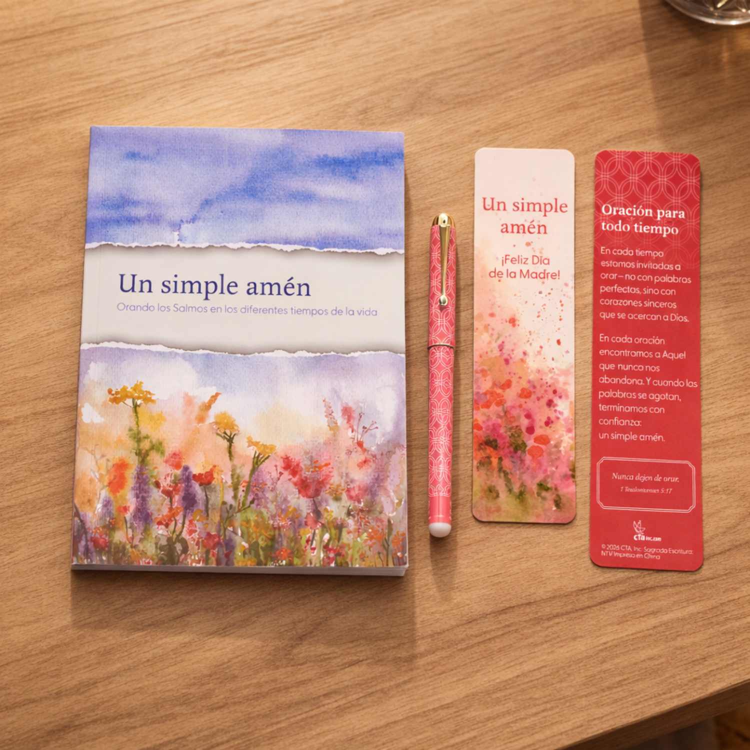 Happy Mother's Day Bookmark & Pen Gift Set - A Simple Amen