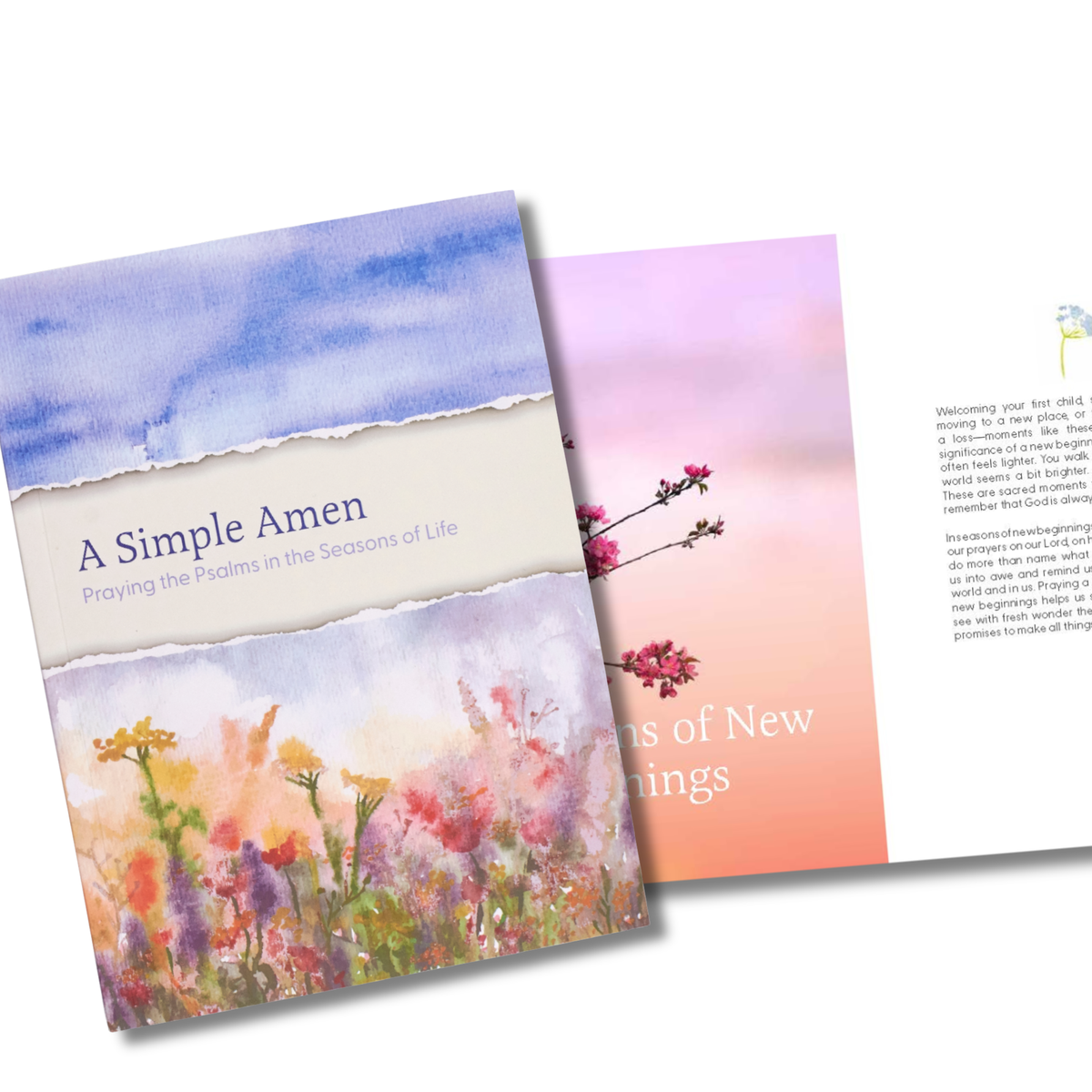 64-Page Devotion Book - A Simple Amen: Praying the Psalms in the Seasons of Life