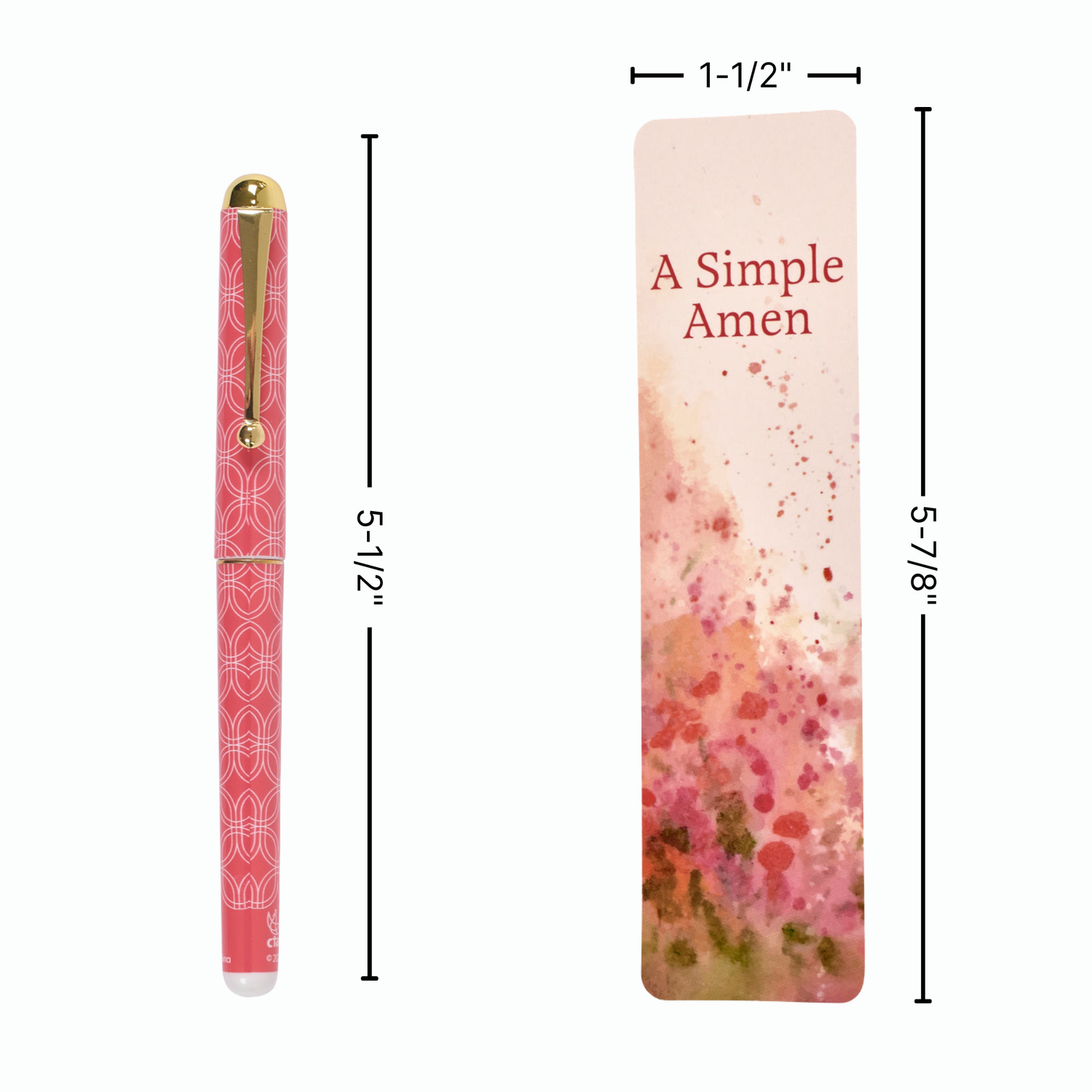 Bookmark & Pen Gift Set - A Simple Amen