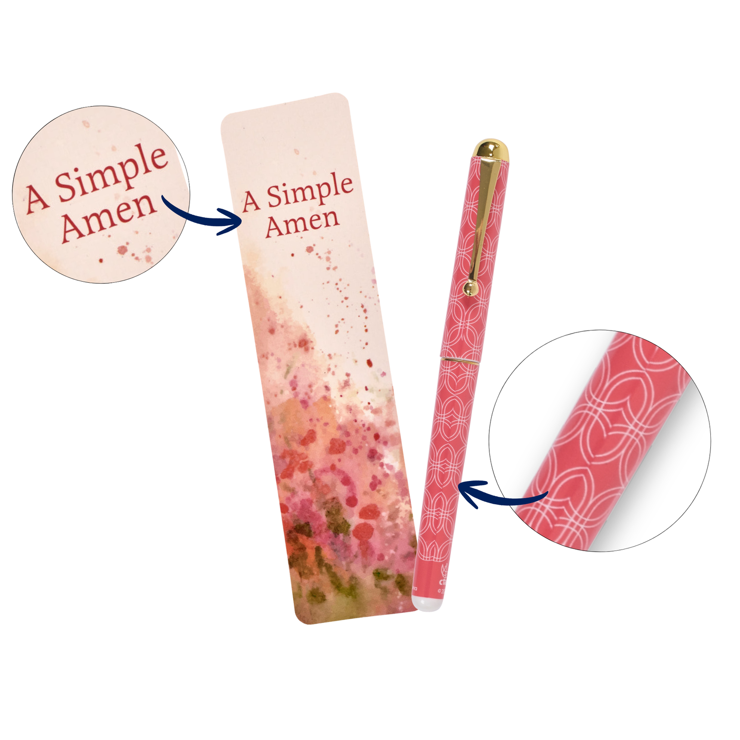 Bookmark & Pen Gift Set - A Simple Amen