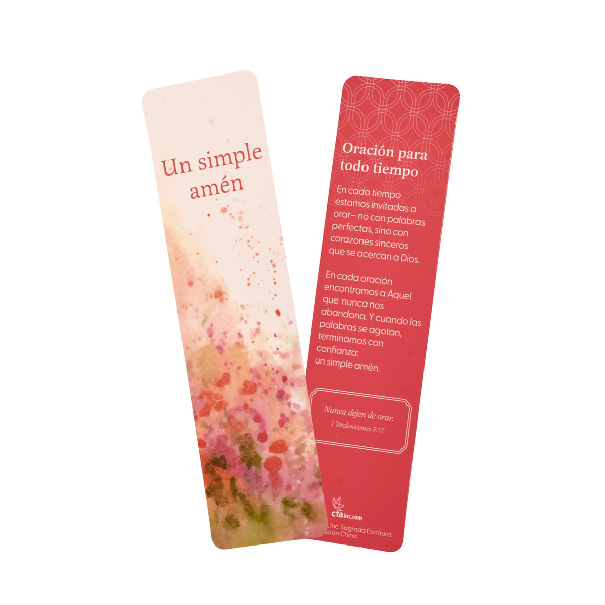 WRAPPED & READY® Bookmark & Pen Gift Set - SPANISH - A Simple Amen
