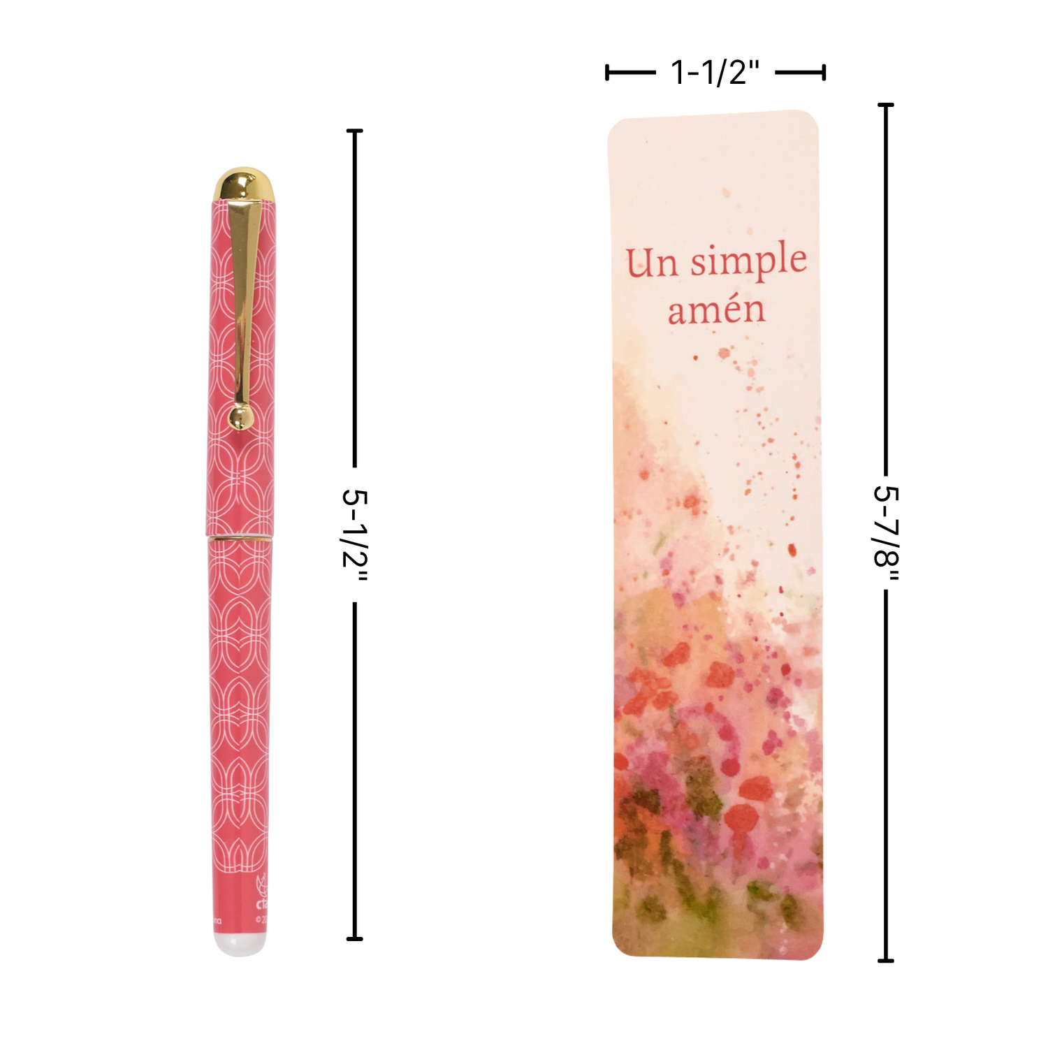 SPANISH Bookmark & Pen Gift Set - A Simple Amen
