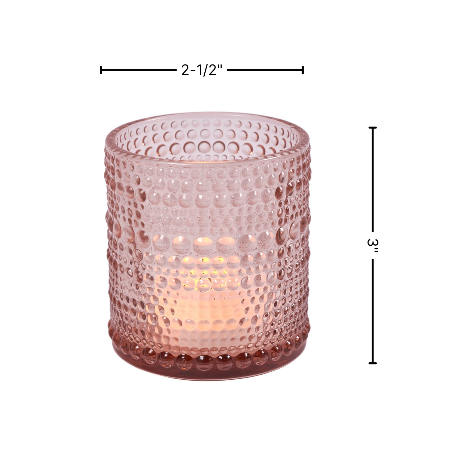 Hobnail Candle Holder - A Simple Amen