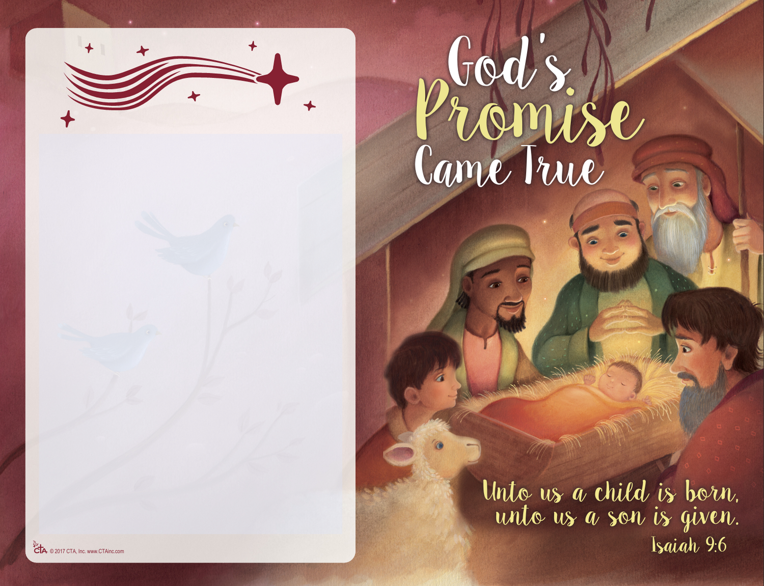 FREE DIGITAL DOWNLOAD Elementary Christmas Program Package - God's Promise Came True