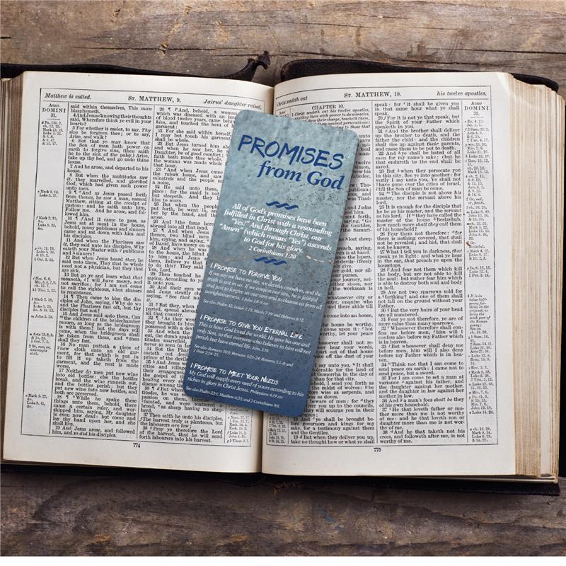 Promises from God Scripture Reference Card