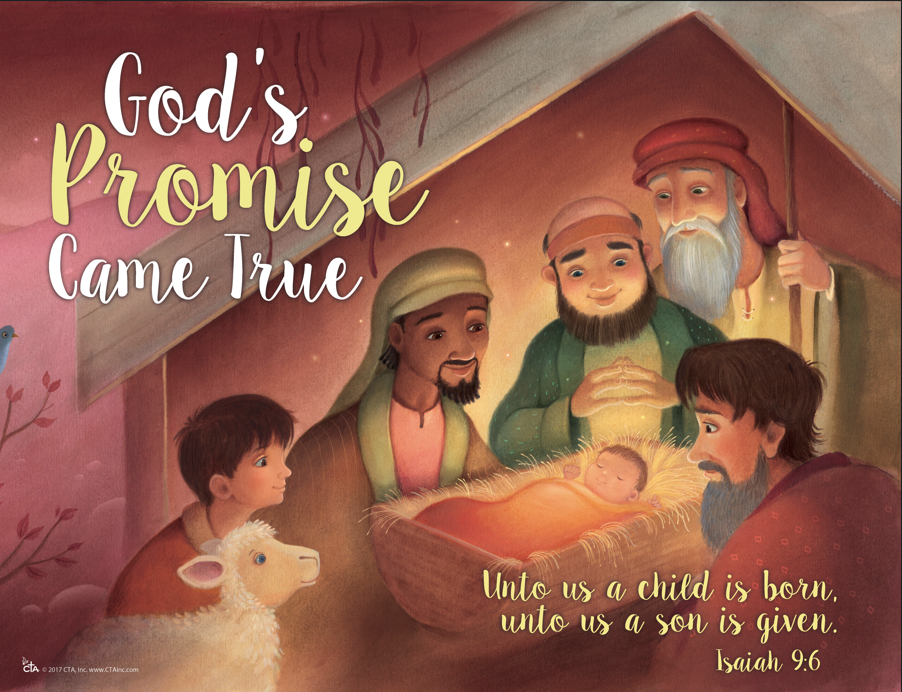 FREE DIGITAL DOWNLOAD Elementary Christmas Program Package - God's Promise Came True