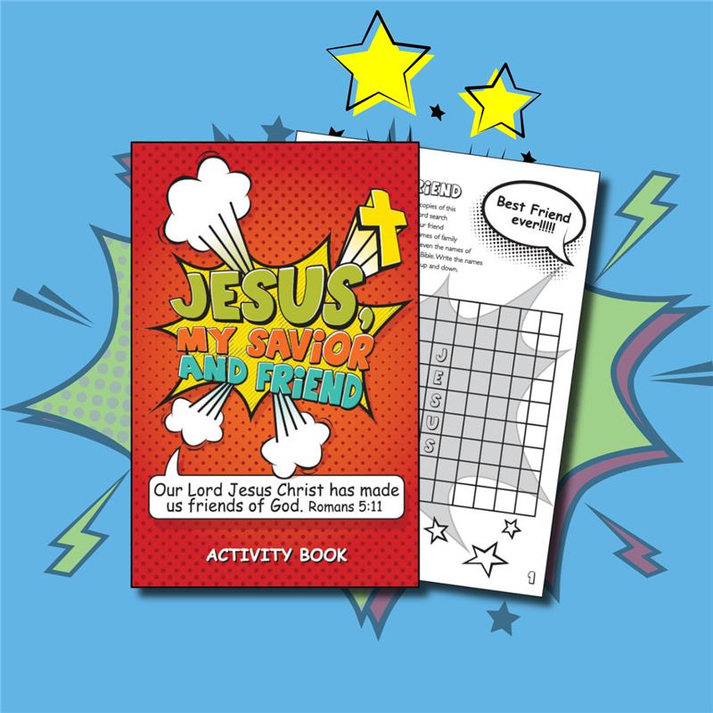 Activity Book - Jesus, My Savior and Friend