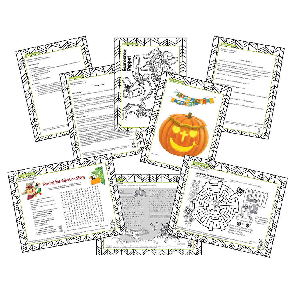 2022 Early Elementary Fall Minute Filler Collection