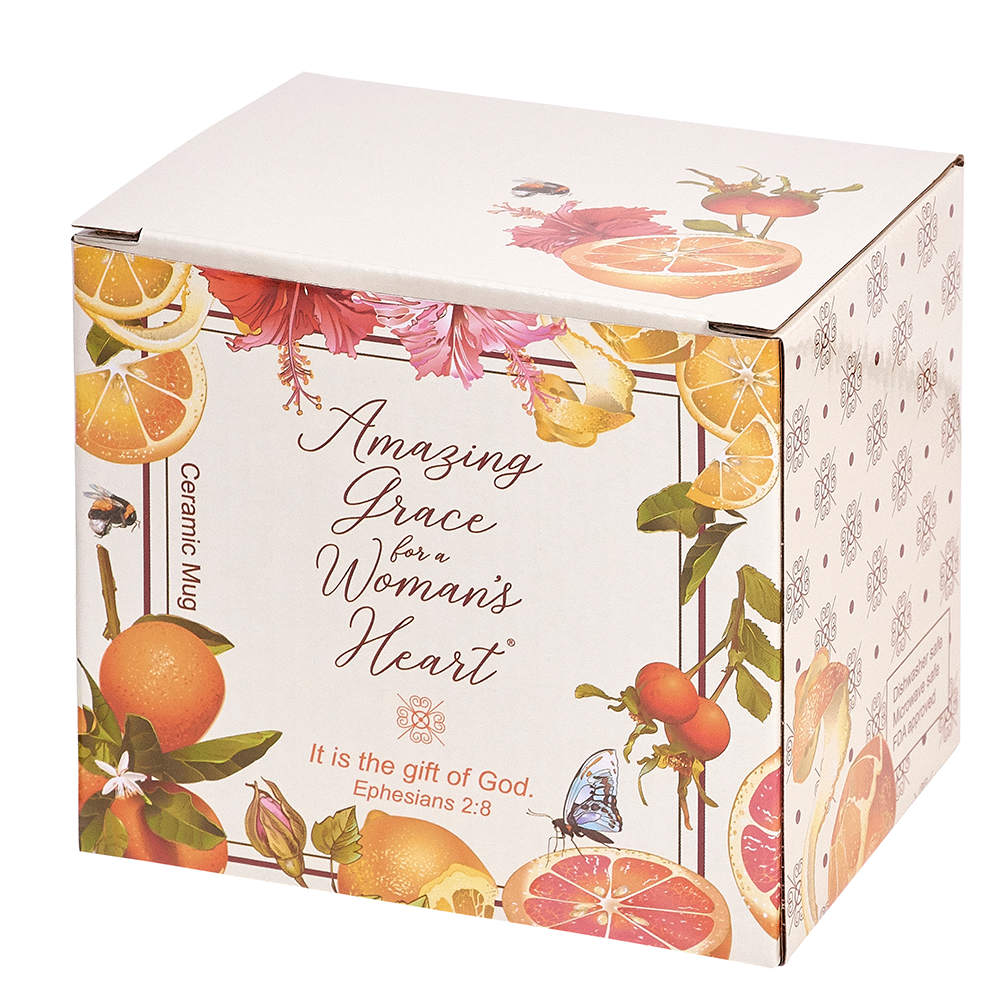 Ceramic Mug & Gift Box - Amazing Grace for a Woman's Heart®