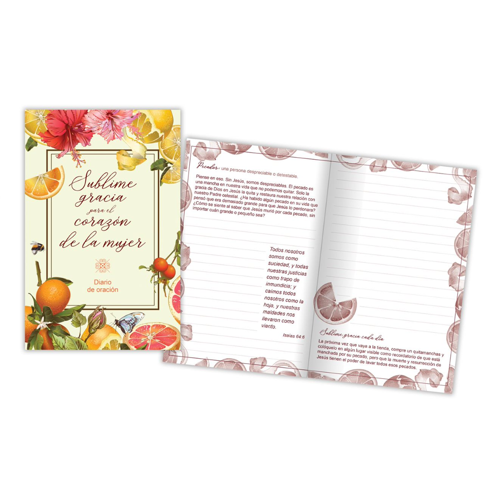 Spanish Prayer Journal - Amazing Grace for a Woman's Heart®