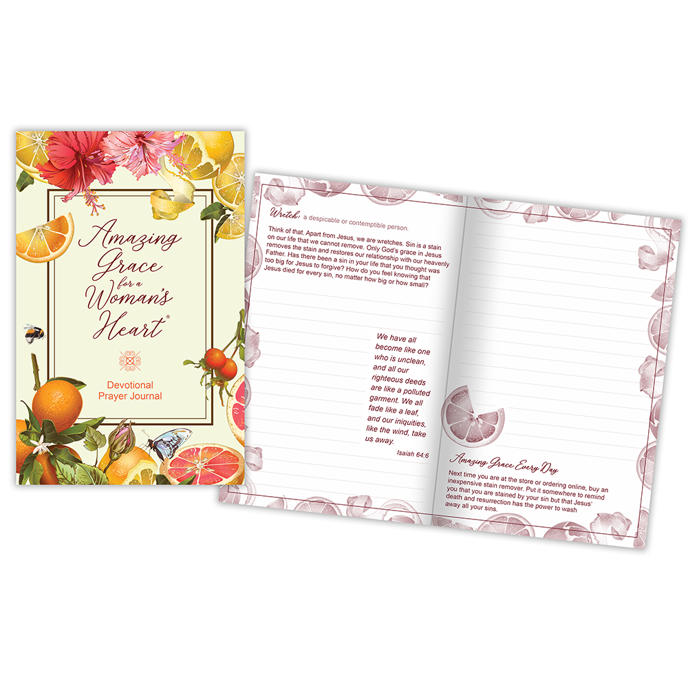 Prayer journal for women Amazing Grace for a Woman's Heart