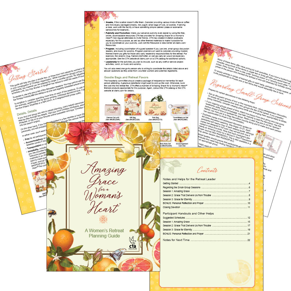 Leader's Mini Retreat Digital Kit - Amazing Grace for a Woman's Heart®