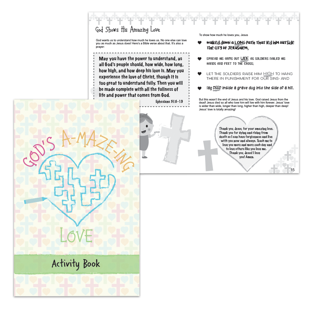 Activity Book - God's AMAZEing Love