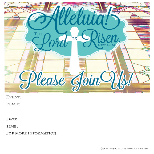 Alleluia! Flyer
