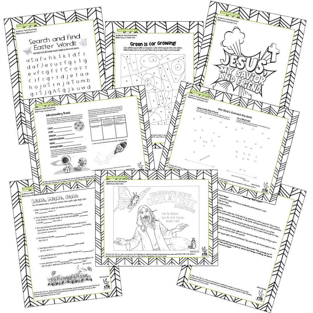 2023 Early Elementary Spring Minute Filler Collection