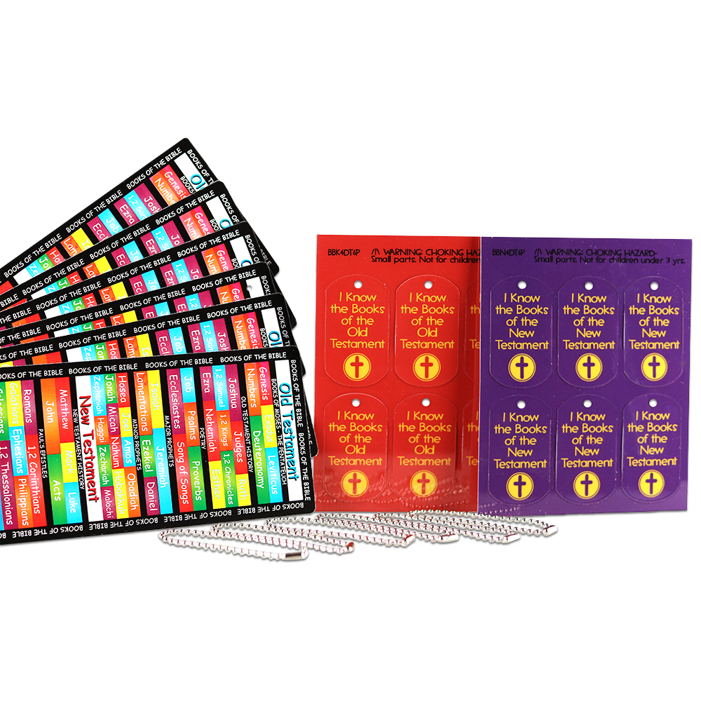 Beginner's Bible Dog Tag & Bookmark Literacy Kit