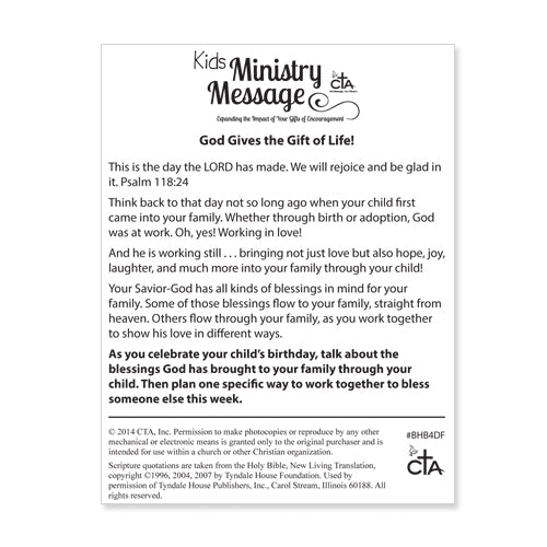 My Faith Story Happy Birthday Dog Tag Ministry Message DOWNLOADABLE