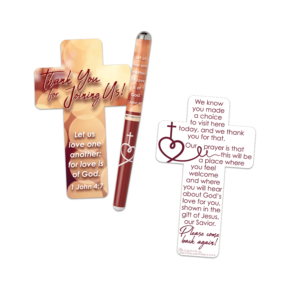 Welcome to Our Community Gift Set - KJV - Perfect for Visitors