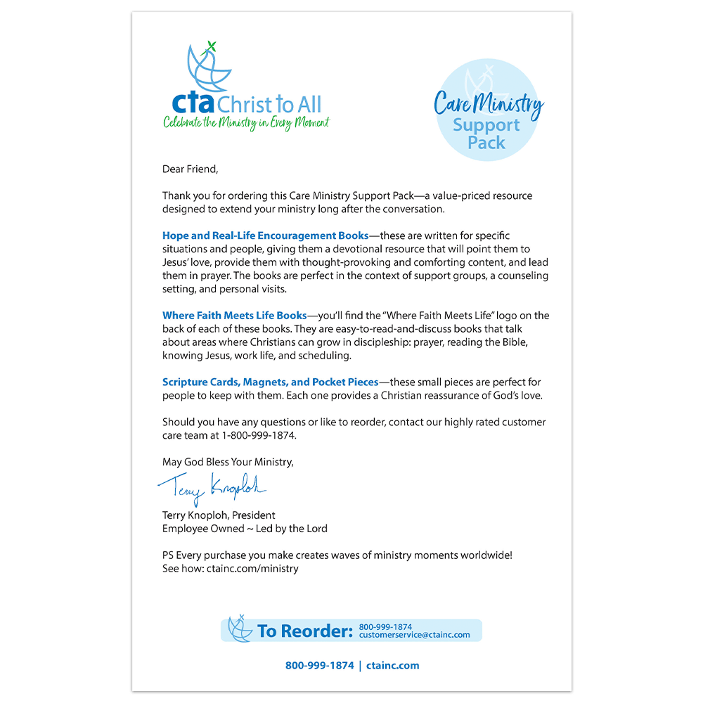 Care Ministry Support Pack