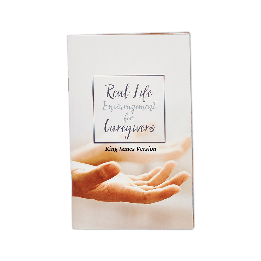 Real-Life Encouragement for Caregivers Soft Cover KJV Devotion Book