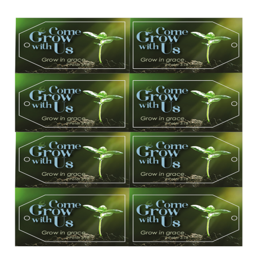 Come Grow with Us Gift Tags
