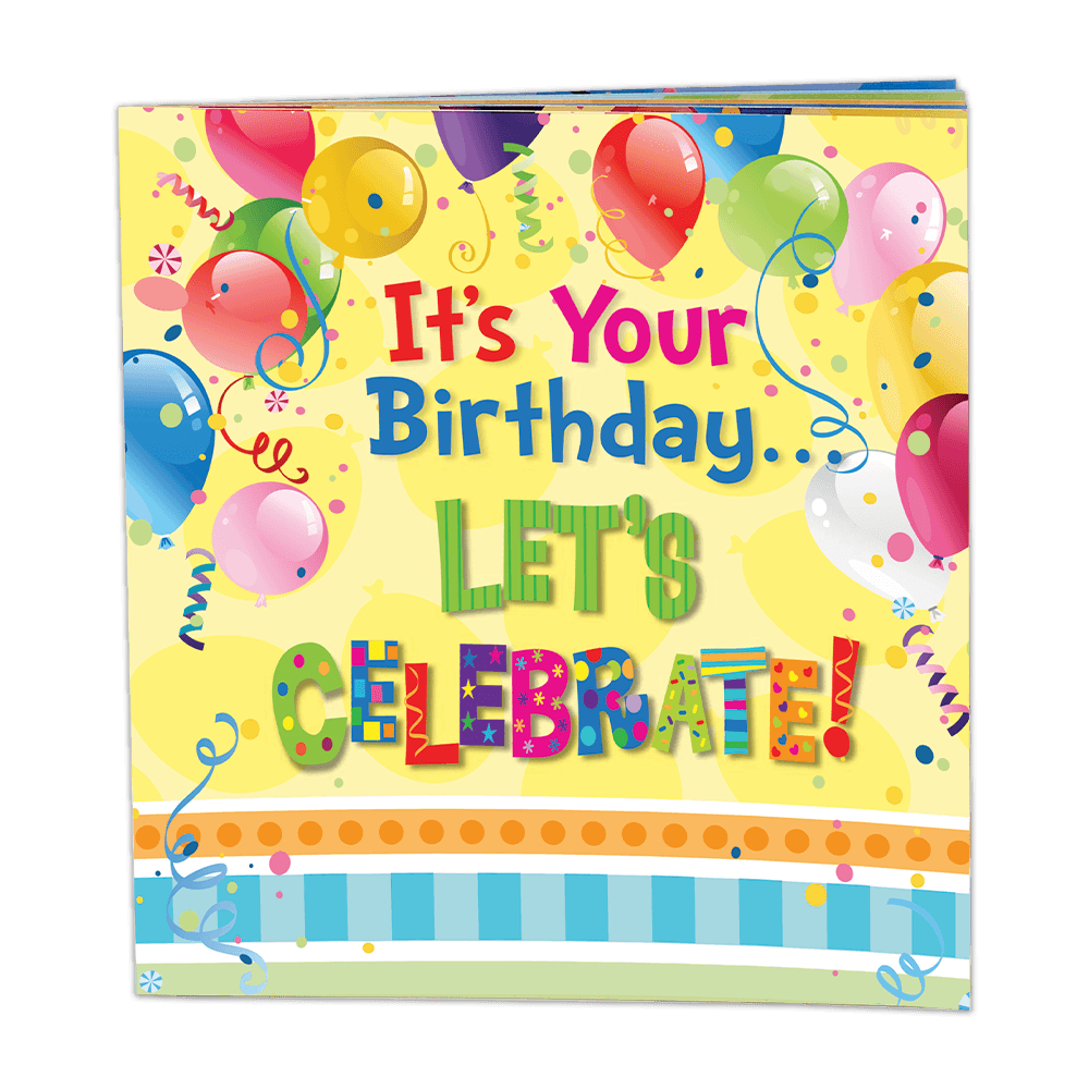 16-page full-color softcover book for Christian children ages 3 - 8 celebrates their birthday