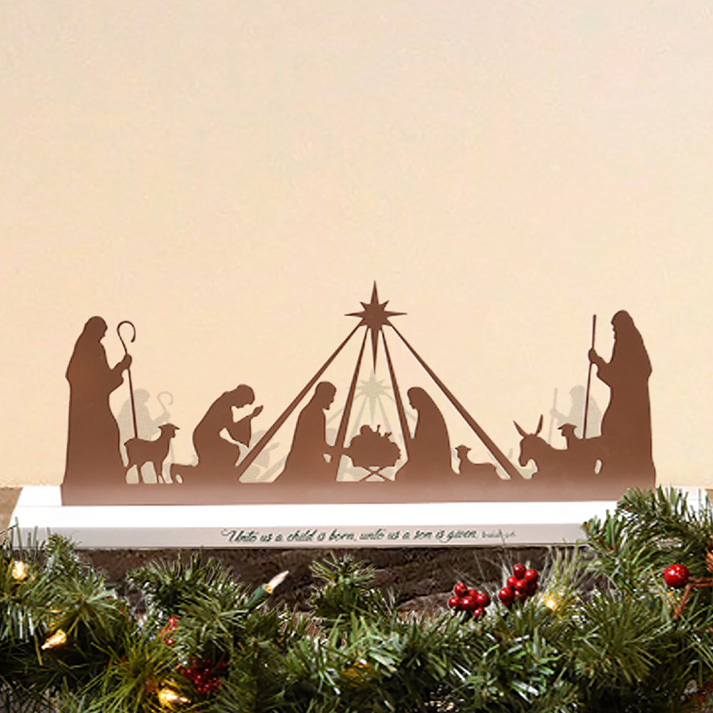 Nativity Mantel Piece