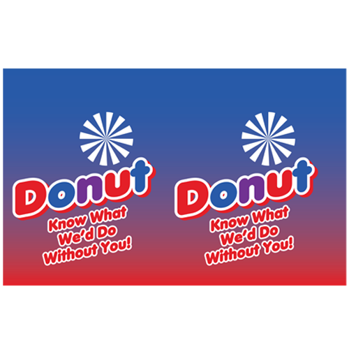 Volunteer Encouragement Treat Wrapper - Donut