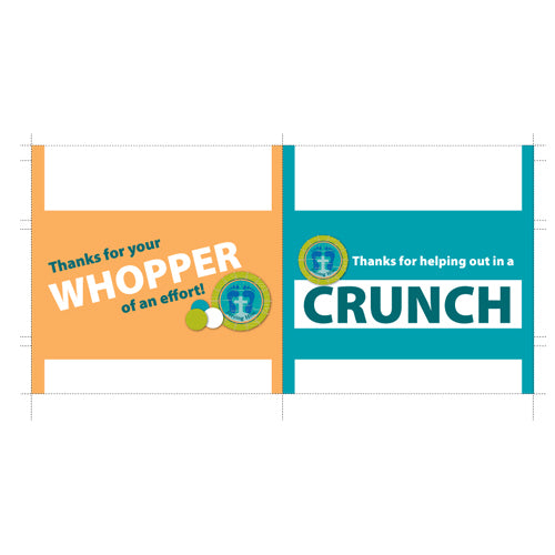 Volunteer Encouragement Candy Bar Wrappers