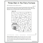 Three Men in Fiery Furnace Activity Page