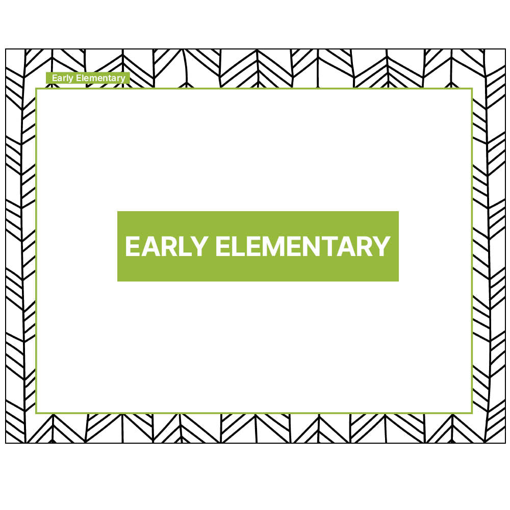 Placeholder image for Early elementary grade resources