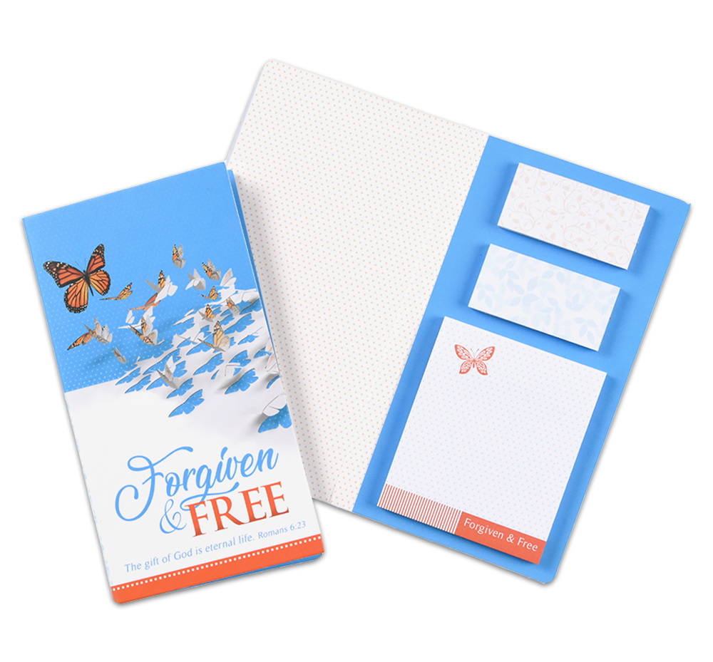 Sticky Note Set - Forgiven & Free