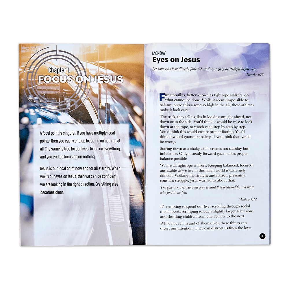 Soft Cover Book - Focus: Seeing Jesus Clearly
