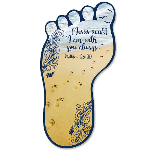 Front of the Footprints In The Sand Bookmark
