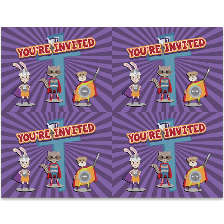 Fearbusters Invitation