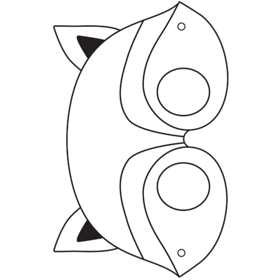 Fearbusters Theme Blank Character Mask (6)