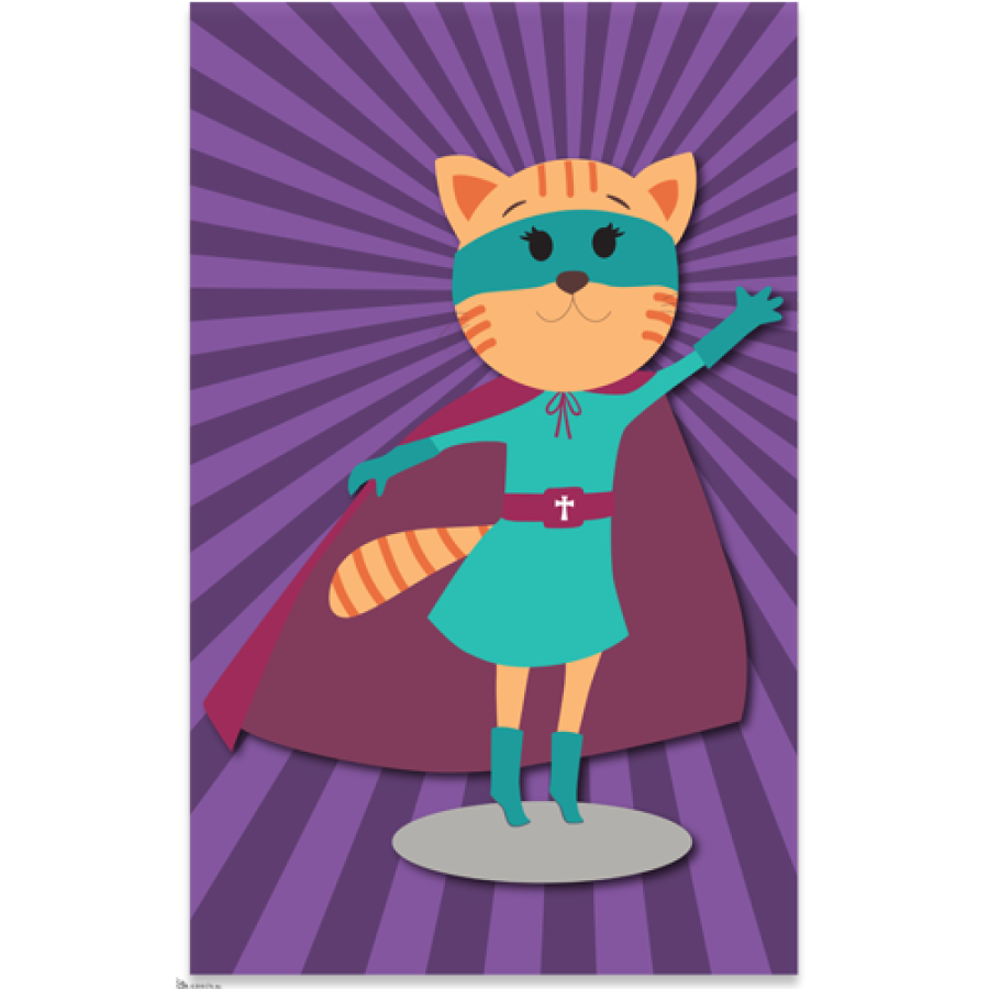 Fearbusters Character Poster - Cat