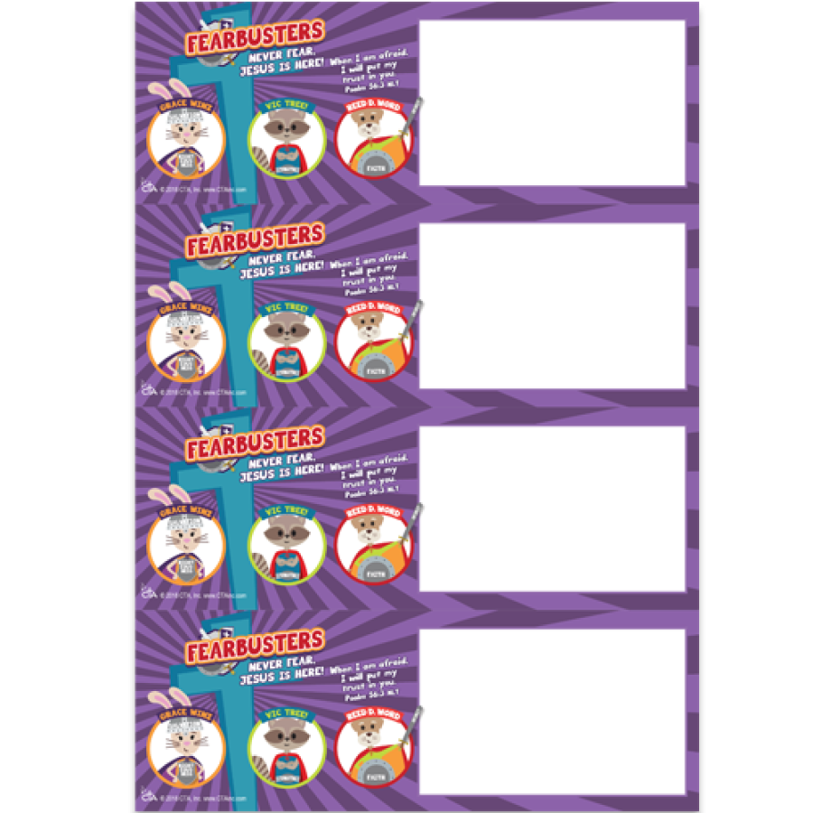 Fearbusters Water Bottle Wrap