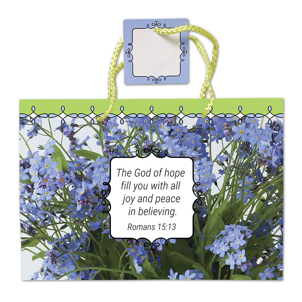 Gift Bag and Tag - Fill Your Cup