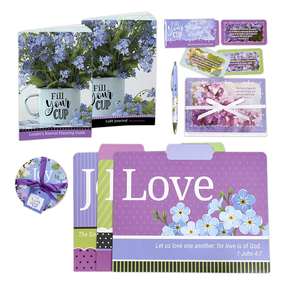 KJV - Leader's Retreat Planning Kit - Fill Your Cup