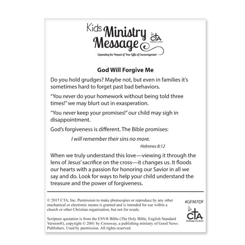 God Will Forgive Me Dog Tags Ministry Message DOWNLOADABLE