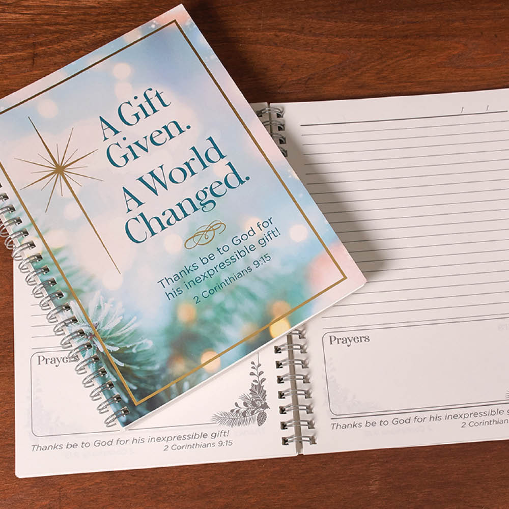 A Gift Given A World Changed Lined Journal