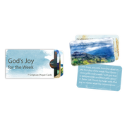 7 Scripture Prayer Cards in Sleeve - Joy for the Week