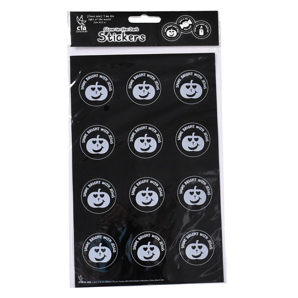 Glow-in-the-Dark Treat Stickers - Glow in the Dark