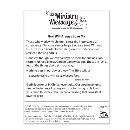 God Will Always Love Me Dog Tags Ministry Message DOWNLOADABLE