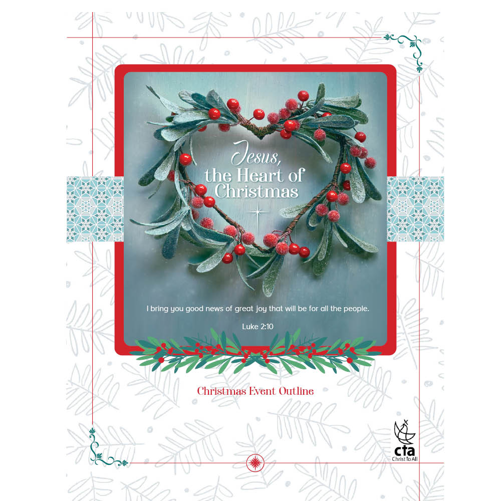 Jesus the Heart of Christmas  Digital Event Planning Guide Art