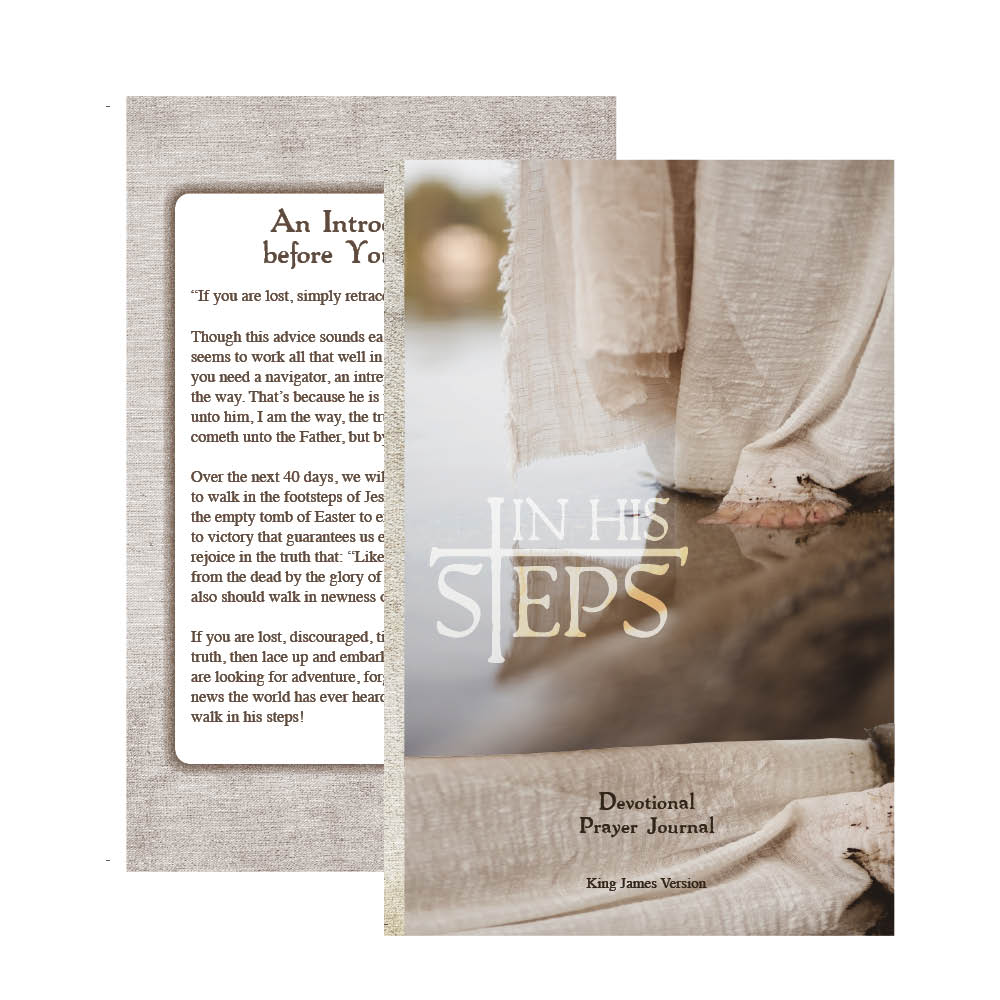 In His Steps Prayer Journal King James Version