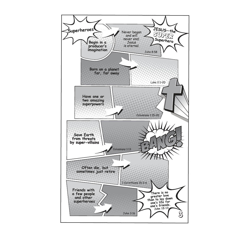Page 3 of Jesus My Savior and Friend Activity Book