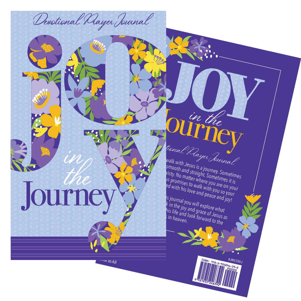 Joy in the Journey 56-page prayer journal for women's ministry